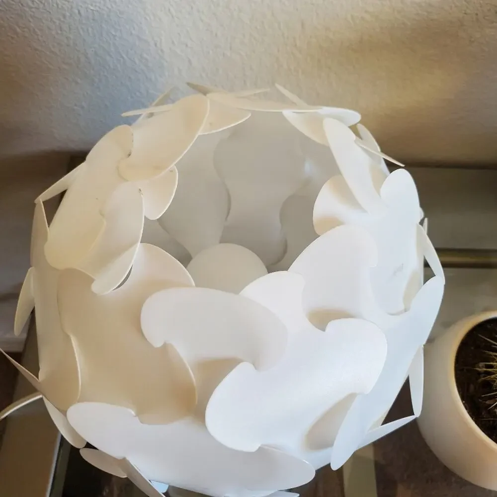 Ikea Interlocking Pieces Fillsta white Table Lamp